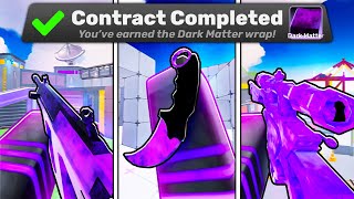 Unlocking EVERY DARK MATTER Wrap in Roblox Rivals! (0.01%)
