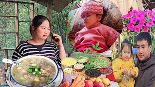 Download Lagu San San heeft hoge koorts: een alleenstaande moeder en opa blijven de hele nacht wakker van de zorge MP3