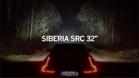 SIBERIA SRC 32" - DRIVING LIGHT BEAM PATTERN - STRANDS LIGHTING DIVISION