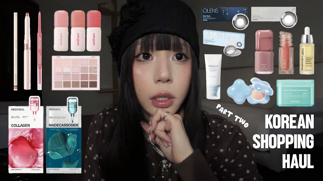 韓國美妝保養開箱💄🫧｜保養＋彩妝一次看🛁