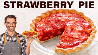 EASY Strawberry Pie Recipe