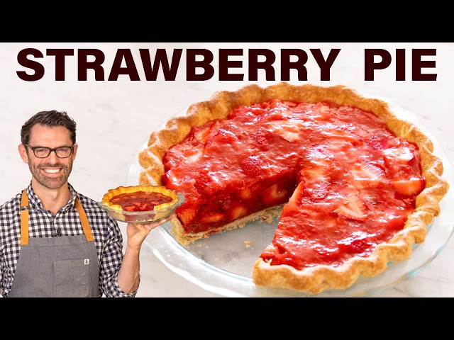 EASY Strawberry Pie Recipe class=