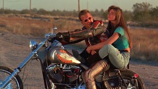 [Iconic]Mickey Rourke & Theresa San-Nicholas IN🎬Harley Davidson & The Marlboro Man (1991)🎥Hitchhiker