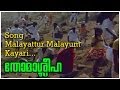 MALAYATTOOR MALAYUM KAYARI | THOMASLEEHA | Malayalam Old Movie Video Song | KP Brahmanandan