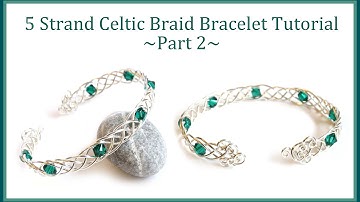 Jewelry Tutorial : How to Make a Celtic Weave Bracelet PART 2