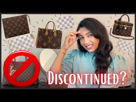 Reacting to LOUIS VUITTON'S DISCONTINUED BAGS/SLGs and CANVAS goods