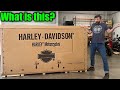 Harley Davidson Sent me a GIANT box for FREE!