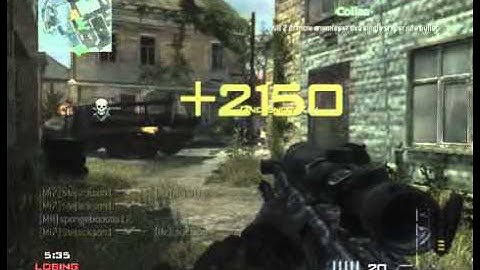 MULTIKILL WITH 1 BULLET MW3