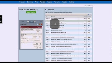 Video Tutorial: How to add a receipt in ExpenseCloud