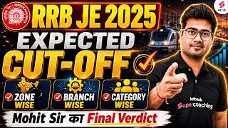 RRB JE CBT 2 Cut Off | RRB JE CBT 2 Expected Cut Off 2026 | RRB JE 2025 Cut Off CBT 2 | Mohit Sir