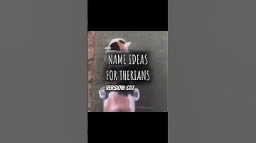 NAME IDEAS FOR THERIANS || CAT EDITION ||  #therian #quadarobist #alterhuman #cat #cattherian