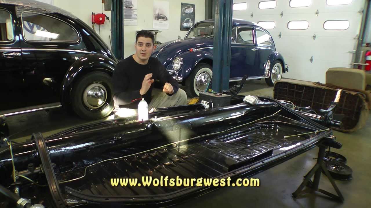 Classic Vw Bugs Installing Correct Early Vintage Beetle Floor Pans
