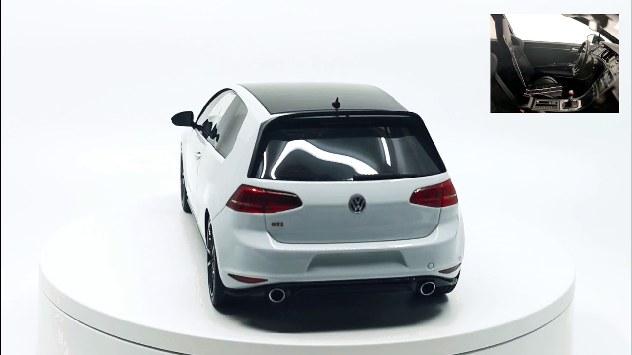 Volkswagen Golf GTI Clubsport S 1/18 Scale Model Car DNA Collectibles YouTube