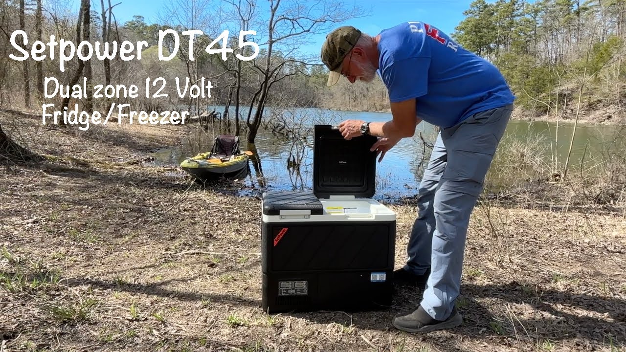 12v Dual Zone Fridge Freezer Setpower DT45 Car Refrigerator Cooler