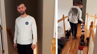 Husband Proves Wife Has Over 100 Pairs of Shoes