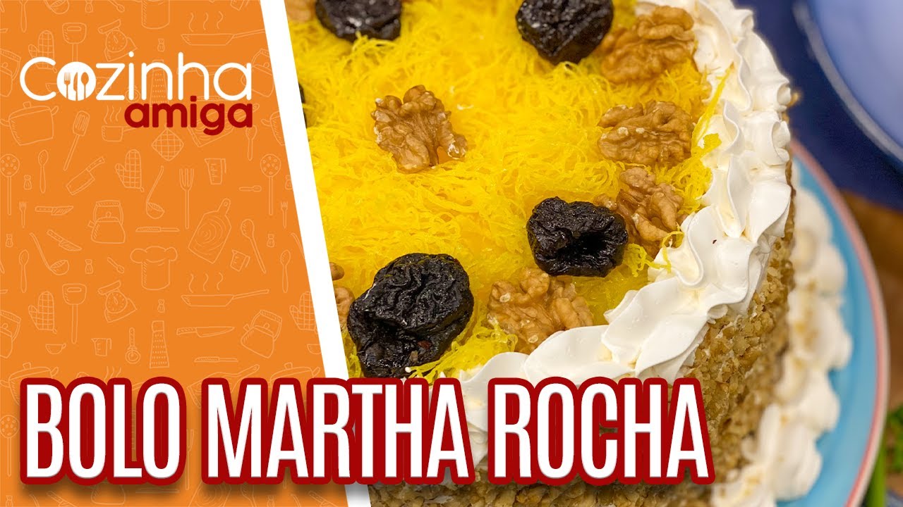 Bolo Martha Rocha - Flávio Duarte | Cozinha Amiga (02/09/21)