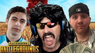 DrDisRespect plays PUBG with Shroud and TimTheTatMan + Funny Moments on Battlegrounds (PUBG)