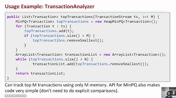 Lecture 24 Part 1 : Priority Queues