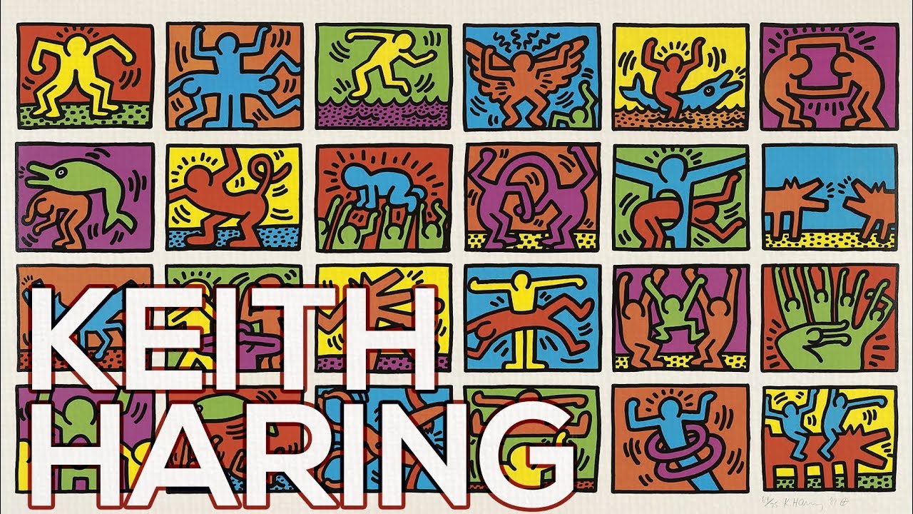 Keith Haring A Collection Of 80 Works Hd Youtube