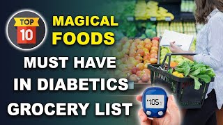 The ULTIMATE Shopping Guide For Diabetics - Top 10 Grocery List For Diabetes | Health And Beauty