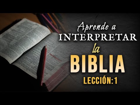 Video: Como Entender La Biblia