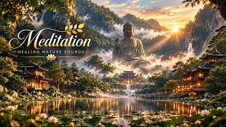 Deep Meditation Music In Sacred Buddha Valley | Relaxing Music For Stress And Anxiety Relief