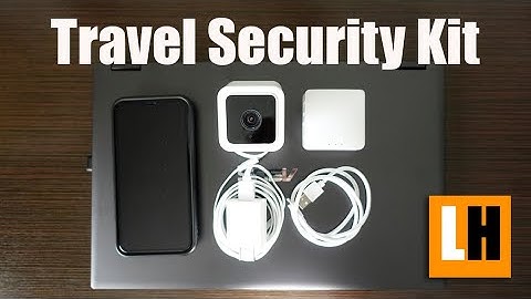 Wyze Cam Public Hotel WiFi Setup Update Using Mini Travel Router - GL-AR150