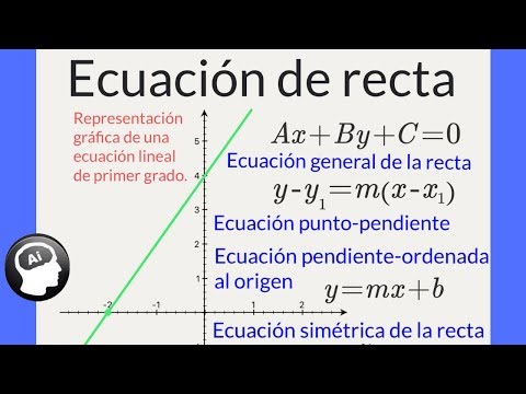 Video: Cómo Resolver La Ecuación De Una Línea Recta