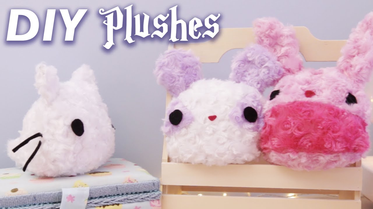 How to make - Cute Plushes - YouTube