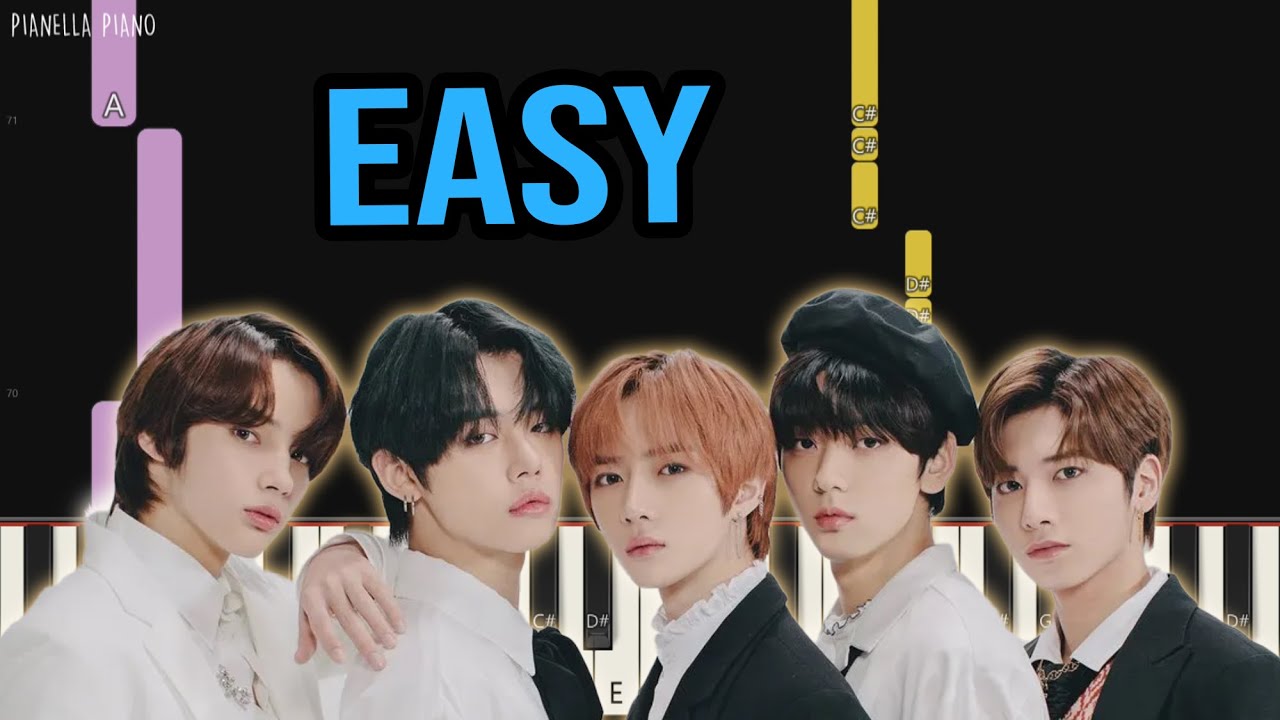 TXT - Farewell Neverland | EASY Piano Tutorial by Pianella Piano