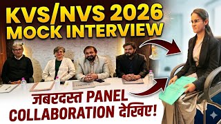 KVS/NVS 2026 I MOCK INTERVIEW l PGT/TGT/PRT #interview #interviewpreparation #kvs #nvs #kvs