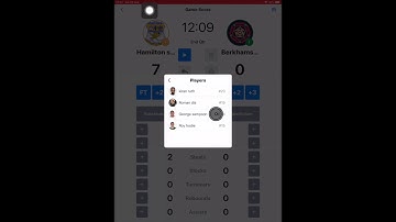 QS Basketball App: How to make a substitution