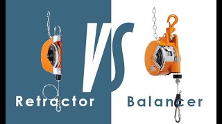 Balancer vs Retractor  The different ergonomic concepts