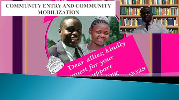 COMMUNITY MOBILIZATION