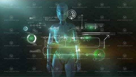 Android works with virtual array of infographic data.