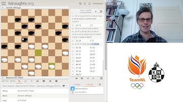 Video-analysis: Roel Boomstra - NDiaga Samb (2015) - Draughts 10x10