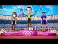 Vier YOUTUBER bei den OLYMPISCHEN SPIELEN & einer ZERSTÖRT EINFACH ALLE!