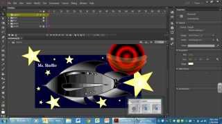 13. Space Background (ROCKET - FLASH ANIMATION) Wealth