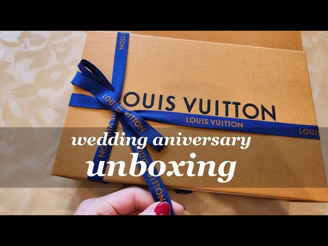 Louis Vuitton Unboxing 7th Wedding anniversary 