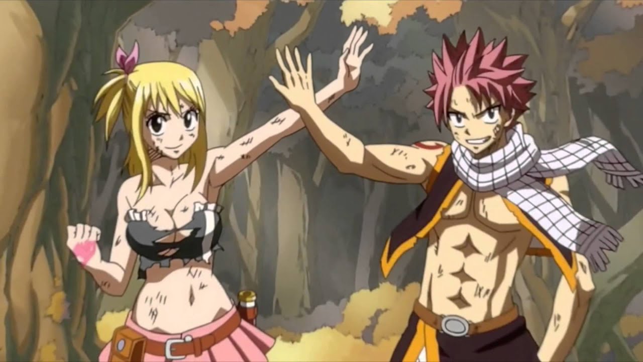 Lucy And Natsu Luck Amv - Youtube
