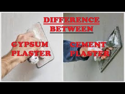 Video: How To Choose The Right Gypsum Plaster For Walls And Ceilings Video