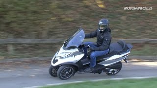 Essai du nouveau Piaggio MP3 300 LT ABS/ASR