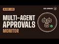 AI-103 Lesson 8: Multi-Agent Solutions, Approvals and Agent Monitoring (Agent Framework)