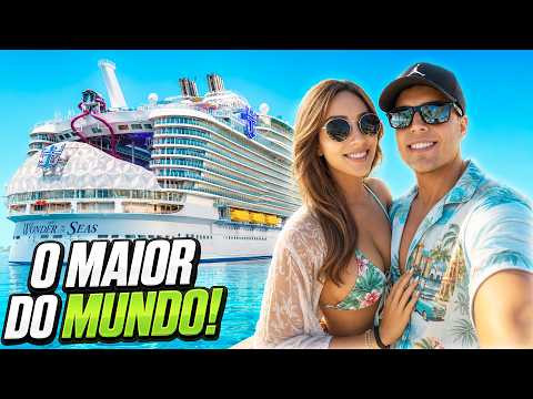 VLOG: PRIMEIRA VEZ NUM CRUZEIRO… E LOGO NUM DOS MAIORES DO MUNDO! 😱🚢