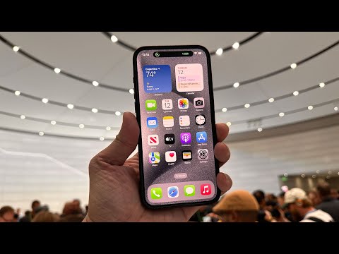 Hands on iPhone 15  and iPhone 15 Pro at the Apple Wonderlust Event!