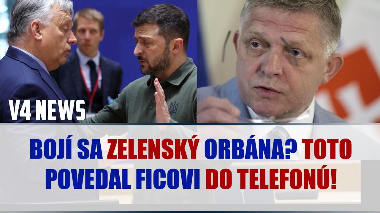 ZELENSKÝ SA SMEJE FICOVI DO OČÍ - Po tomto telefonáte je premiérovi už všetko jasné!