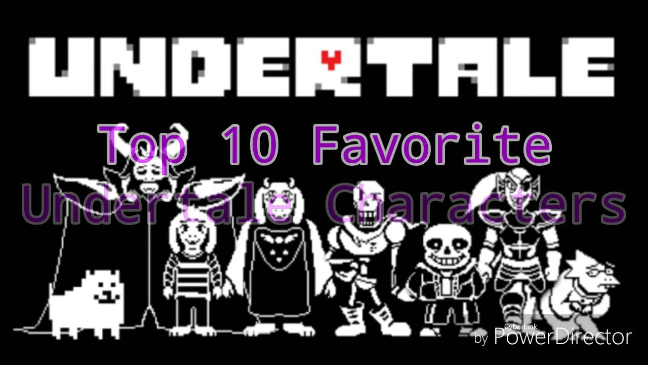 Top 5 UnderTale Characters