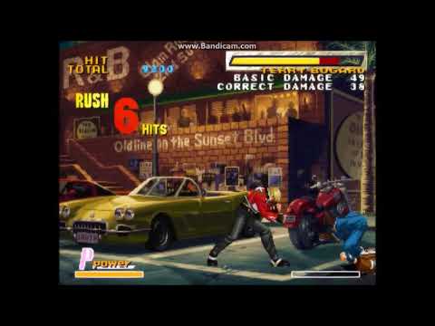 餓狼MOW　ロック・ハワード　小ジャンプC→超必シャインナックル