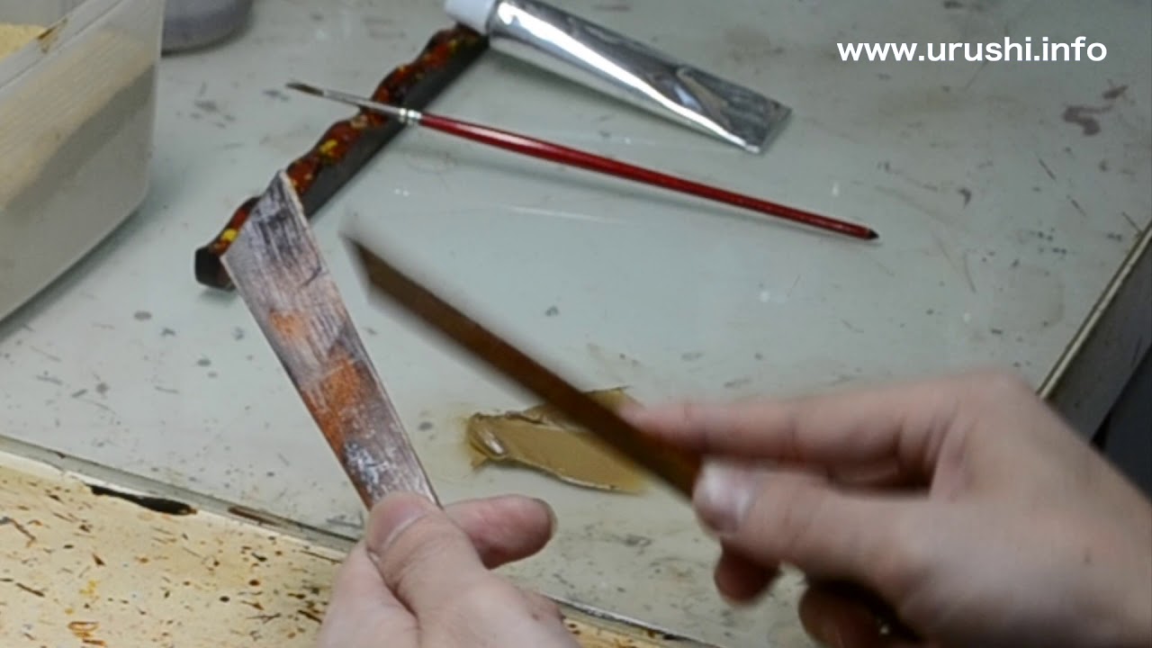 Traditional Kintsugi process step2 - YouTube
