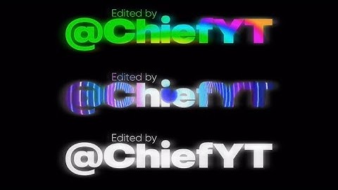 TUTORIAL: How To Make The Best Ident On CapCut!!! 😱